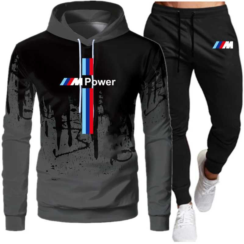 BMW Pantalones deportivos con hombre, ropa deportiva informal ajustada, para para hombres| - AliExpress