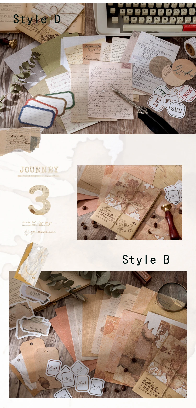 Mr.paper 30 Pcs/bag 4 Designs Vintage Style Paper Tip Temperature Series Creative Stationery Hand Account DIY Material Package Mr.paper 30 Pcs/bag 4 Designs Vintage Style Paper Tip Temperature Series Creative Stationery Hand Account DIY Material Package