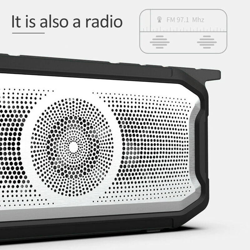 Портативный 5,0 Bluetooth динамик IPX7 водонепроницаемый TWS супер бас Bluetooth динамик