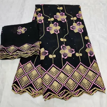 

Black Swiss Voile Cotton Lace Fabric 2019 African Swiss Voile Laces In Switzerland High Quality Swiss Dry Laces For Dress