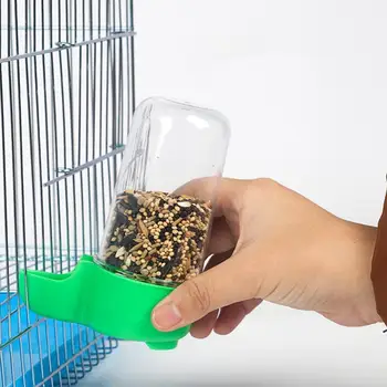 

1pcs Automatic Bird Feeder Automatic Drinking Water Supplies Bird Parrot Feeding Ornamental General Supplies Pet Myna P9W9