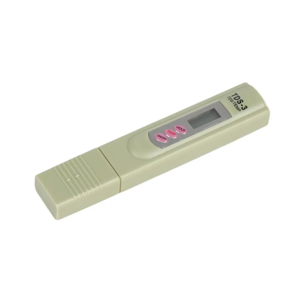 

TDS Meter Tester Portable Pen Digital 9999pm High Accurate Filter Measuring Water Purity Quality Monitor Detector