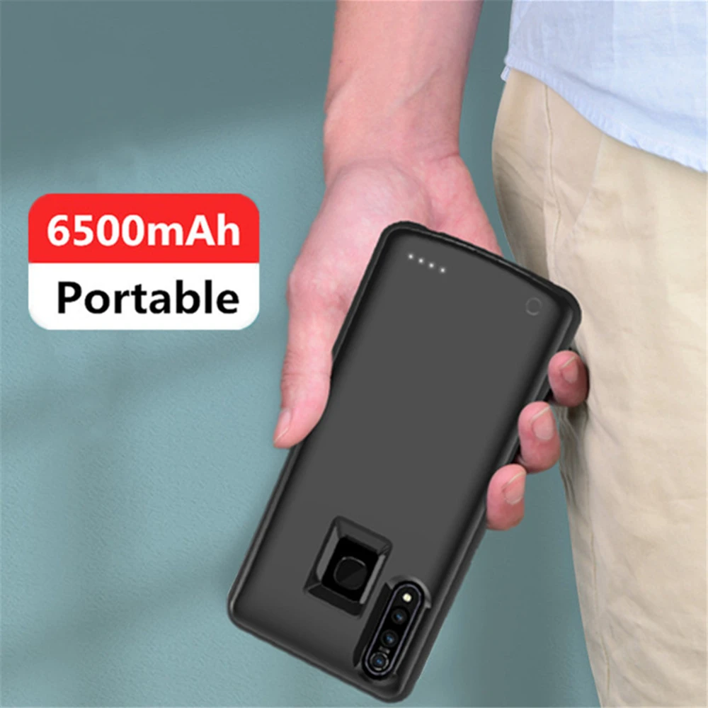 NTSPACE power Bank Чехлы для зарядки для VIVO Z5X портативные Чехлы для портативного зарядного устройства 6500 мАч Внешнее зарядное устройство для телефона