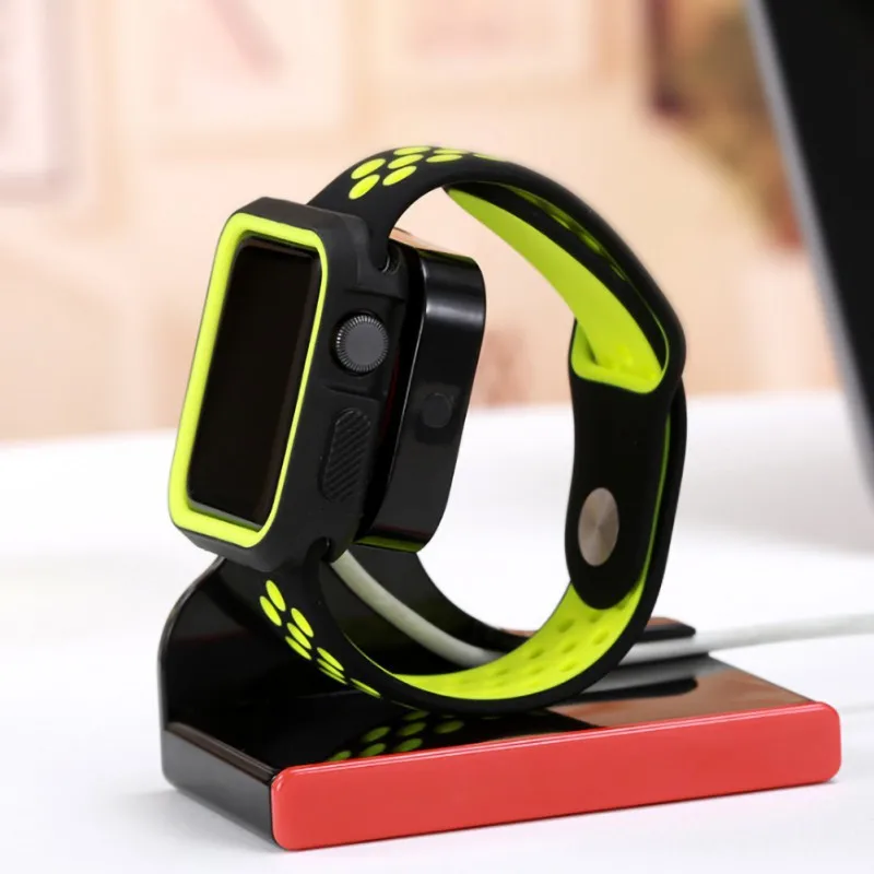 

Charger Dock Station Holder Watch band Mount Stand For Apple Watch Series 1 2 3 42mm 38mm Charging Smart Watch Bracket Holder
