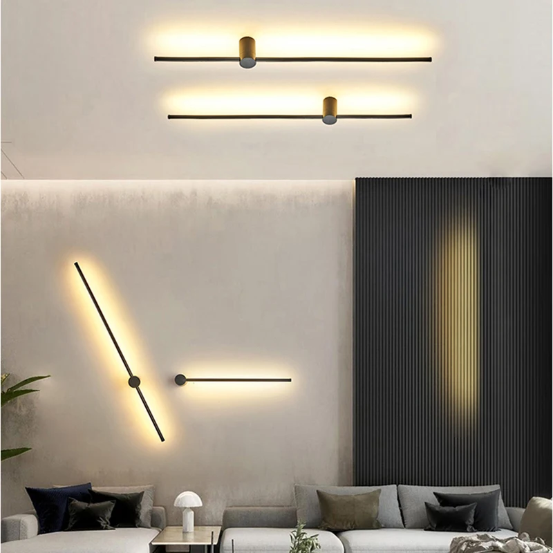 

Italian style colorful Wall Lamp Modern Minimalist creativity LED Wall Light dimmable RGB remote control for Living Room Bedroom