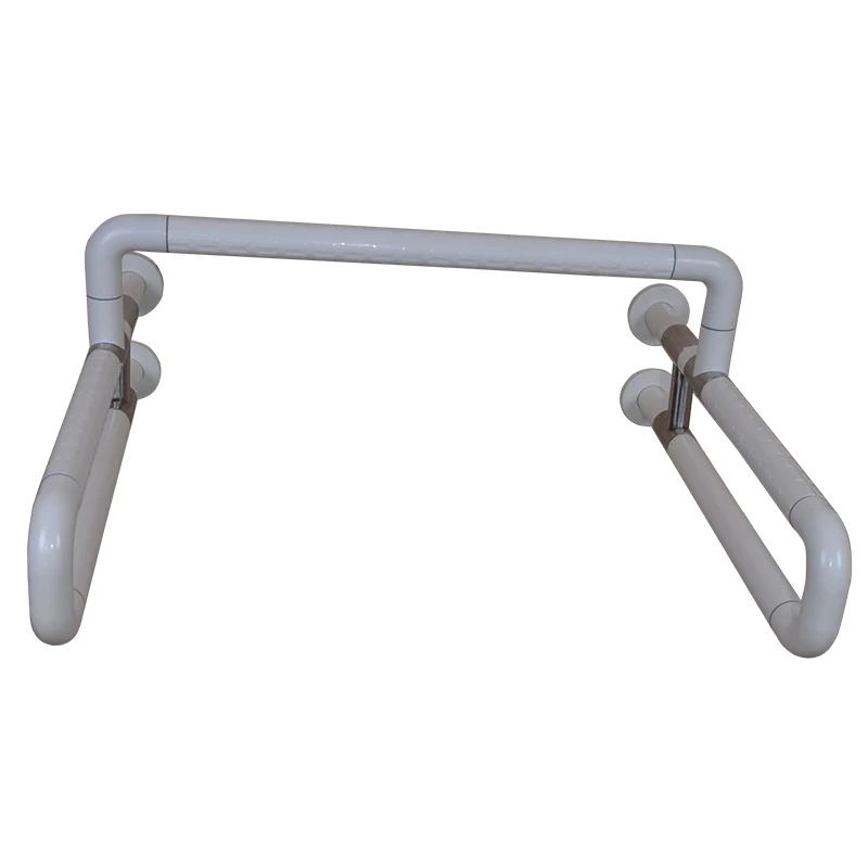 Медицинская Профессиональная мойка писсуар нескользящий поручень соединение нагрузка 200 кг нержавеющая сталь два-бар тип пожилых инвалидов поручень