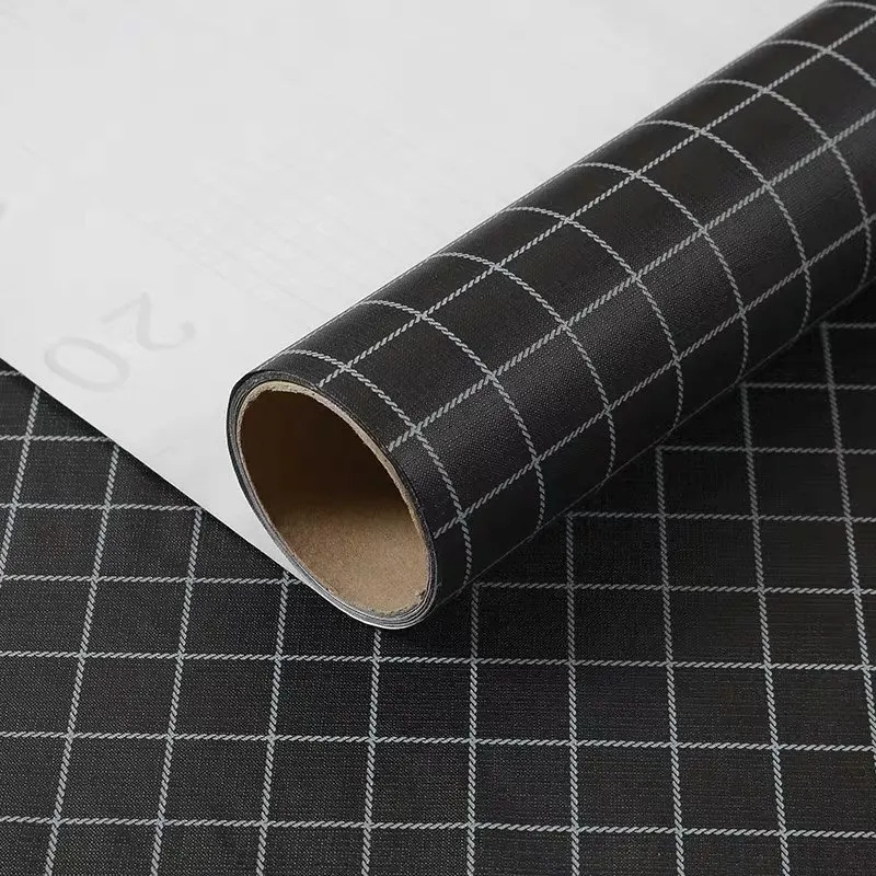 Self adhesive Nordic INS черный, белый, Серый сетки самоклеящиеся обои ТВ фон стены Стикеры Водонепроницаемый стены бумаги Спальня декоративный светильник - Цвет: Self adhesive