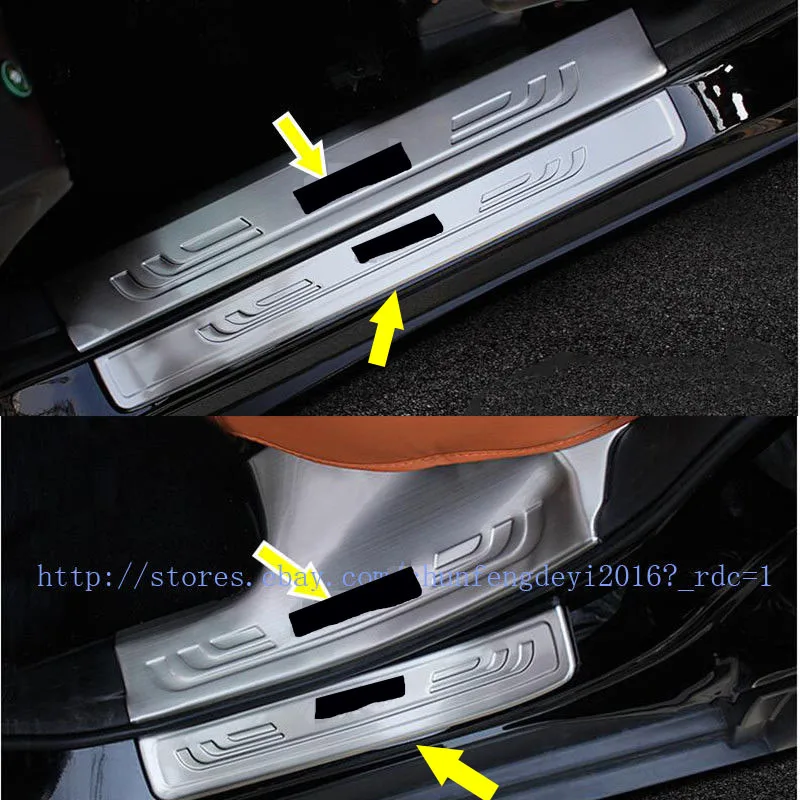 

Защитная Накладка на порог двери для Honda CRV CR-V 2012-2016
