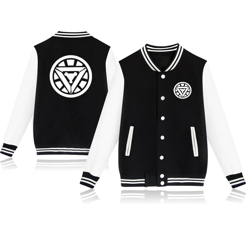 

Baby Spring Autumn Clothes Iron Man Girls Boys Baseball Jackets Coat Toddler Kid Jacket Outwear Baseball Children Casual Sweater