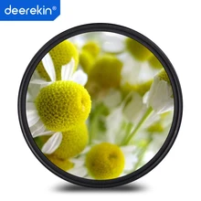 Deerekin макро-фильтр для объектива крупным планом+ 8 крупным планом для Canon sony Nikon Fujifilm Panasonic объектив 40,5 мм 49 мм 52 мм 55 мм 58 мм