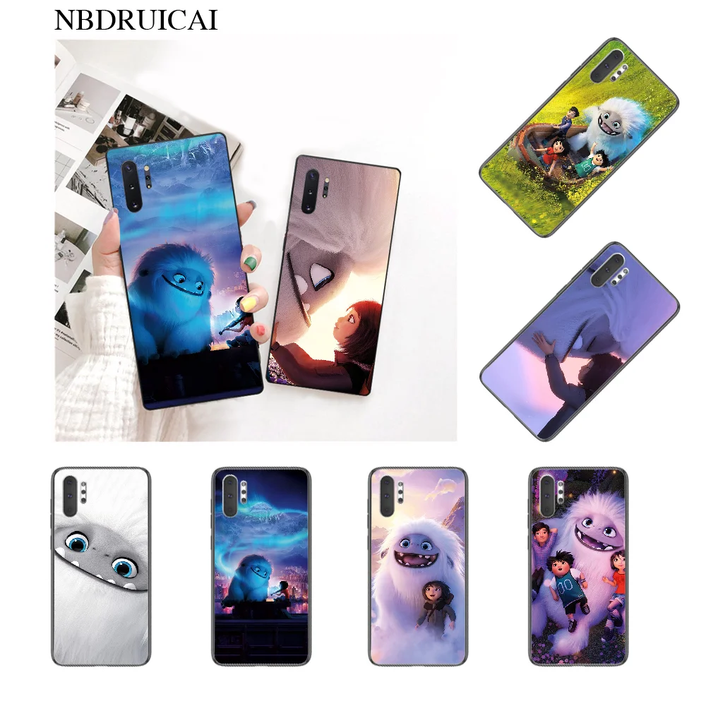 NBDRUICAI Lovely Funny Abominable DIY Luxury Phone Case for Samsung Note 3 4 5 7 8 9 10 pro M10 20 30 | Мобильные телефоны и