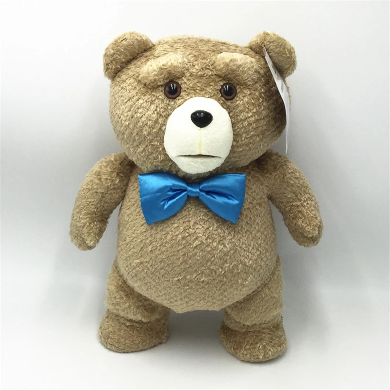 1" Ted фильм плюшевый мишка рубашка плюшевая мягкая игрушка животное игрушка лучший подарок Горячая - Цвет: Синий