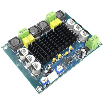 

2 X 120W Audio Amplifier Board Digital Part Space Saving Two Channel Module High Power Lightweight Electronic Sound Easy Install