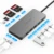 USB HUB  to Multi USB 3.0 HDMI Adapter Dock for M1 MacBook Pro Air 13.3 Accessories USB-C Type C 3.1 Splitter 11 Port USB C HUB 1