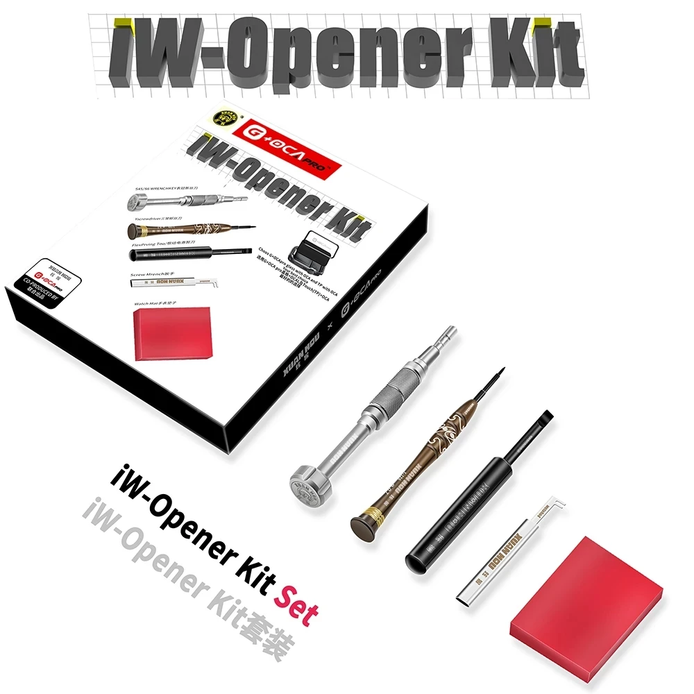 Watch Opening Tool iW-Opener Kit Set for Apple iwatch Digital Crown Watch Battery Flex Prying Repair
