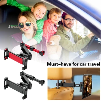 

Car Tablet Phone Holder Extendable Headrest Mount for iPad 6-12in Phone Tablet Automobile Interior Decoration Parts