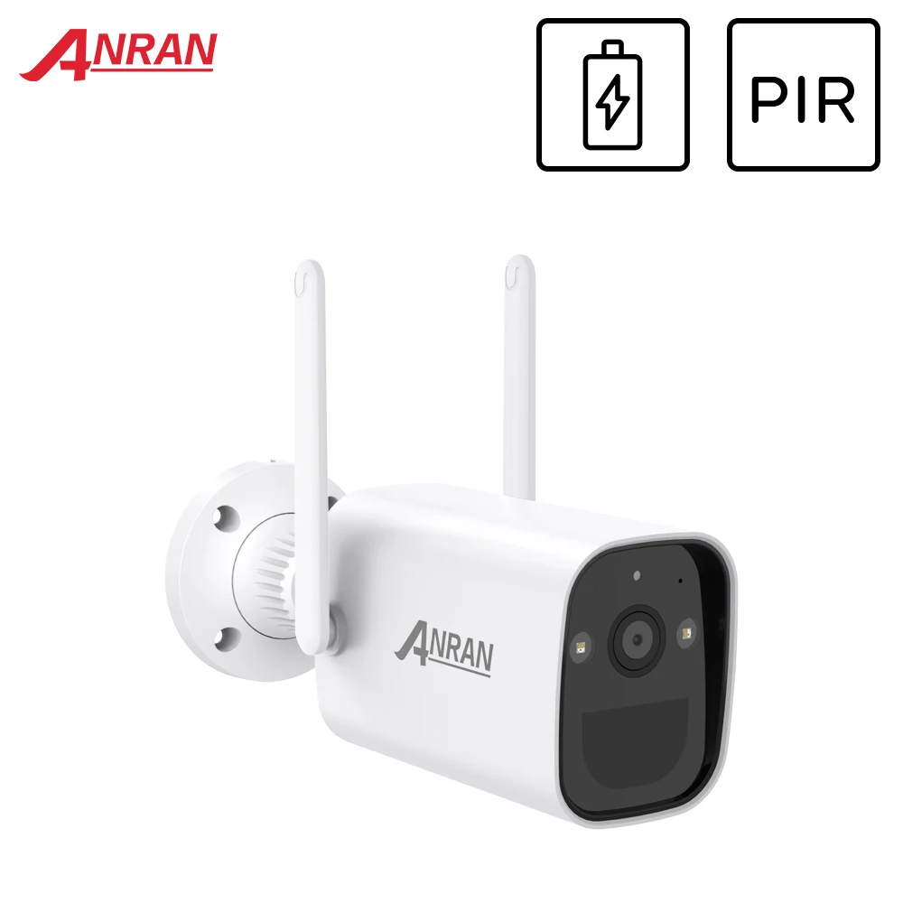 IP-камера ANRAN беспроводная 1296P Wi-Fi водонепроницаемая | Безопасность и защита