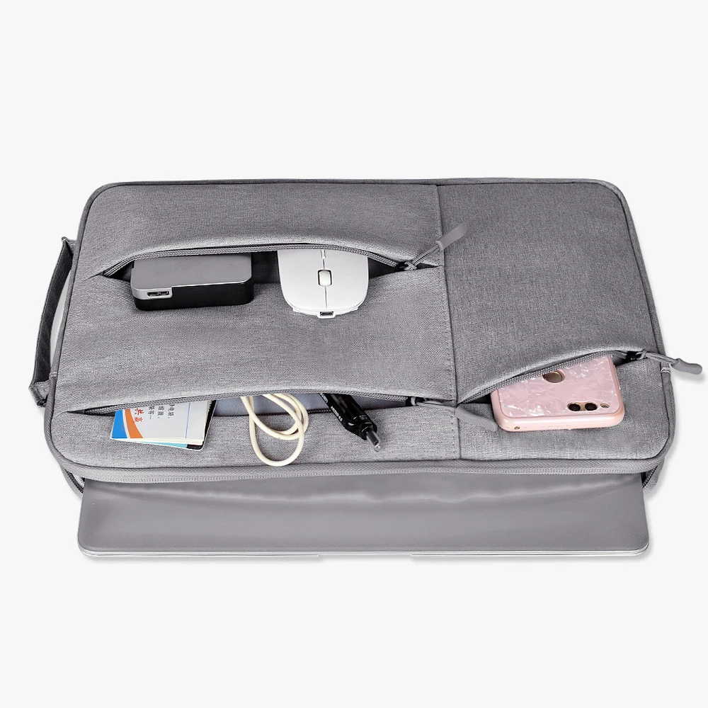 Модная Водонепроницаемая Портативная сумка для ноутбука 11 12 13 14 15 15,6 дюймов