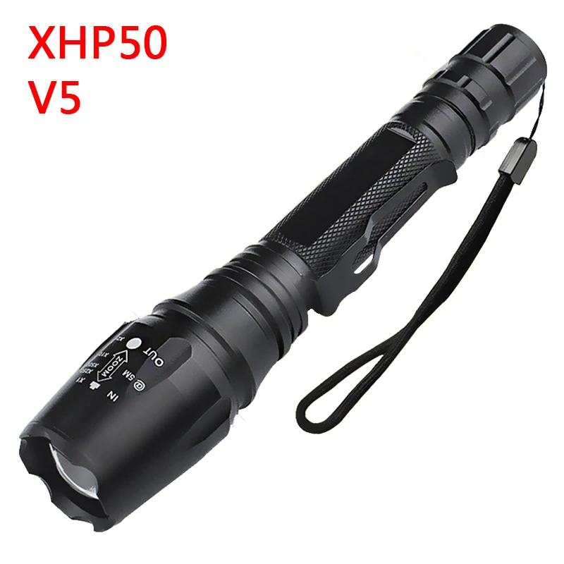 Litwod Z20V53 CREE XHP70.2 конвой Объектив 32 Вт чип лампа 18650 3200lm Мощный тактический светодиодный фонарик масштабируемый свет - Испускаемый цвет: Option F