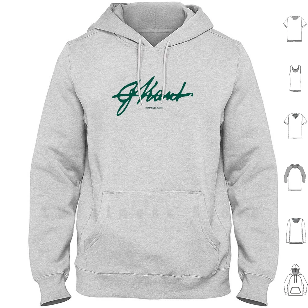 Sudaderas con capucha con la firma de immanual ropa para Parte Superior Femenina, con el logo de la marca immanual Kant German Sudaderas capucha y sudaderas| - AliExpress