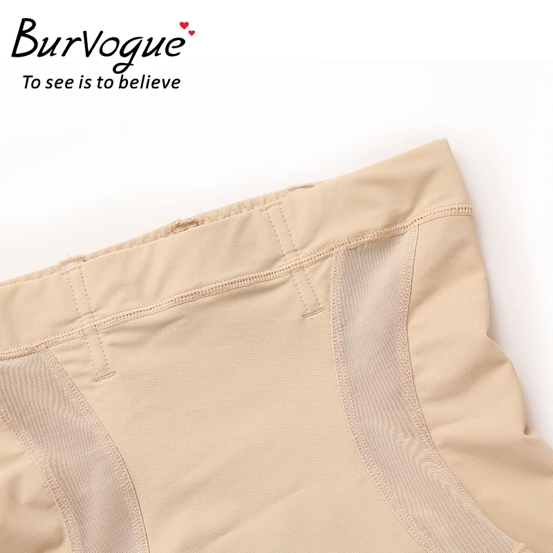 Burvogue/женская одежда для шейпинга с высокой талией, дышащие трусы-подтяжки, Корректирующее белье для похудения, Корректирующее белье для живота, большие размеры