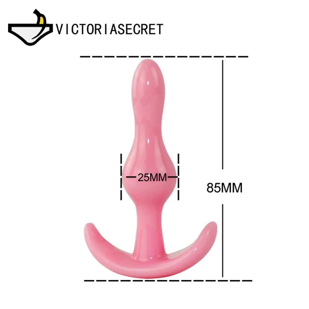 Silicone Anal Plug 4 pcs Dildo No Vibrator Sex Toys for Woman Prostate Massager Bullet Beads Plug G Spot Butt Plug For Men Gay