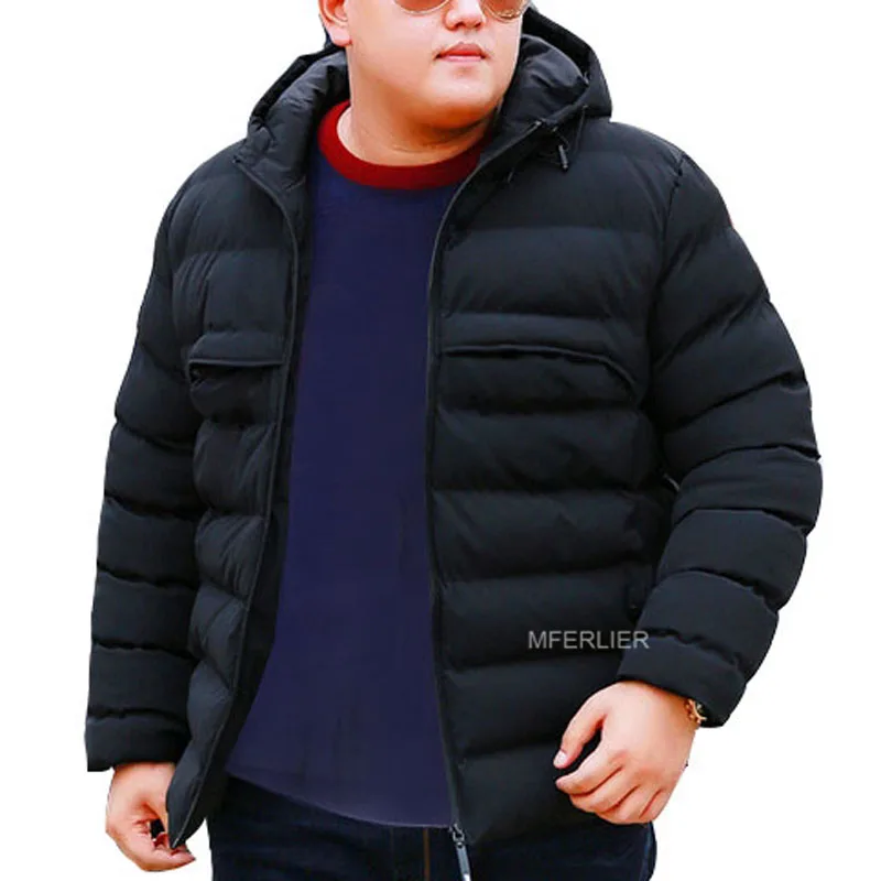Autumn Winter Men's Jackets 8XL 150KG 7XL 6XL 5XL Thick Style Large Size Coat 4