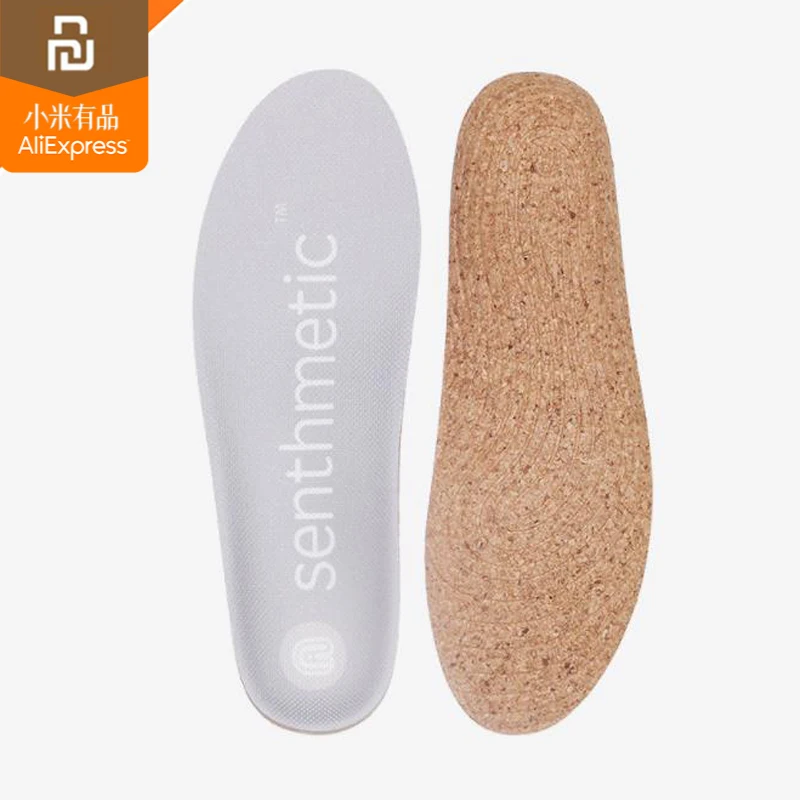 Original youpin core Mai cork insole men and women antibacterial deodorant insoles | Электроника