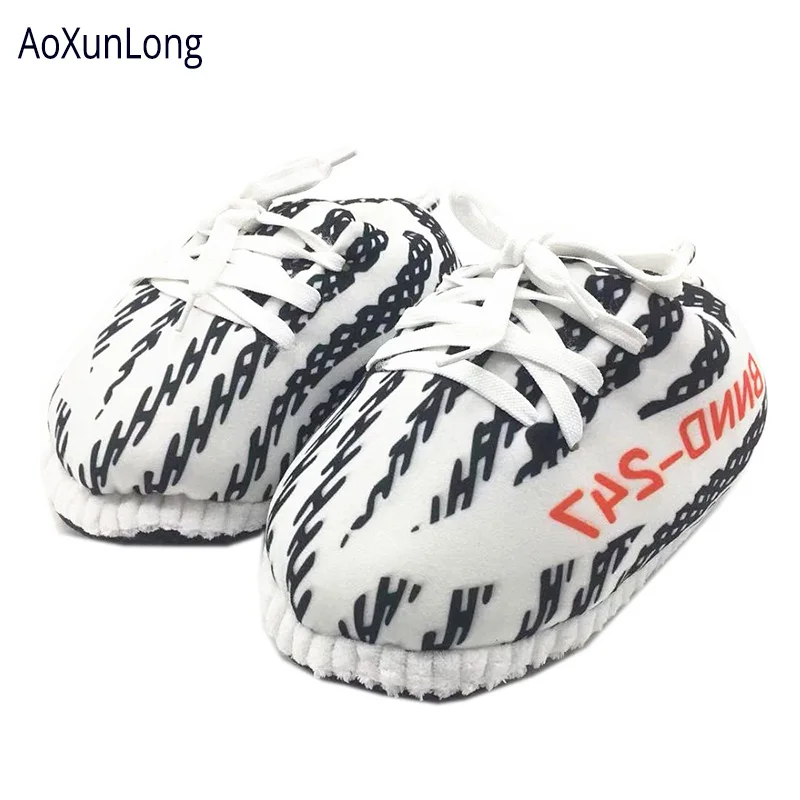 Winter Men Slippers Indoor Warm Home Slippers Unisex Hausschuhe