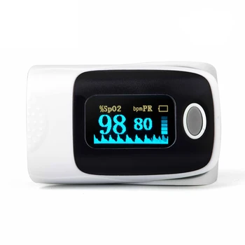 

Fingertip Pulse Oximeter Portable Blood Oxygen Pulse Sensor SPO2 Health Care Tool for Adults Children