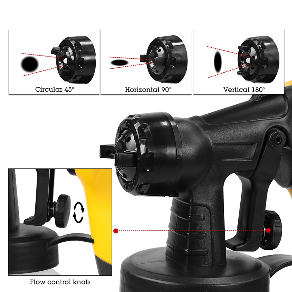 Электрический пистолет-распылитель с европейской вилкой 220 В 400 Вт распылитель краски высокого давления с порошковым покрытием Легкое распыление и чистка идеально подходит для начинающих