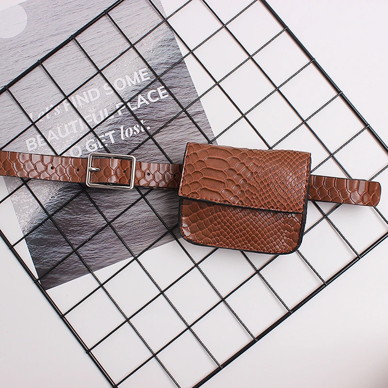light tan TWOTWINSTYLE винтажные ремни из искусственной кожи для женщин, Повседневная Лоскутная сумка, туника, женский ремень, модный, осень - Цвет: light tan