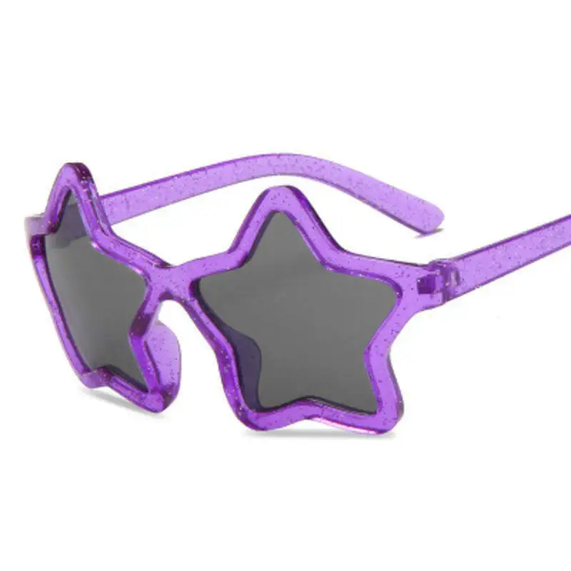 

Fashion Five-Pointed Star Sunglasses Children 2021 Personality Candy Color Sun Glasses Kids Cute Baby Shades Eyewears Girls Boys
