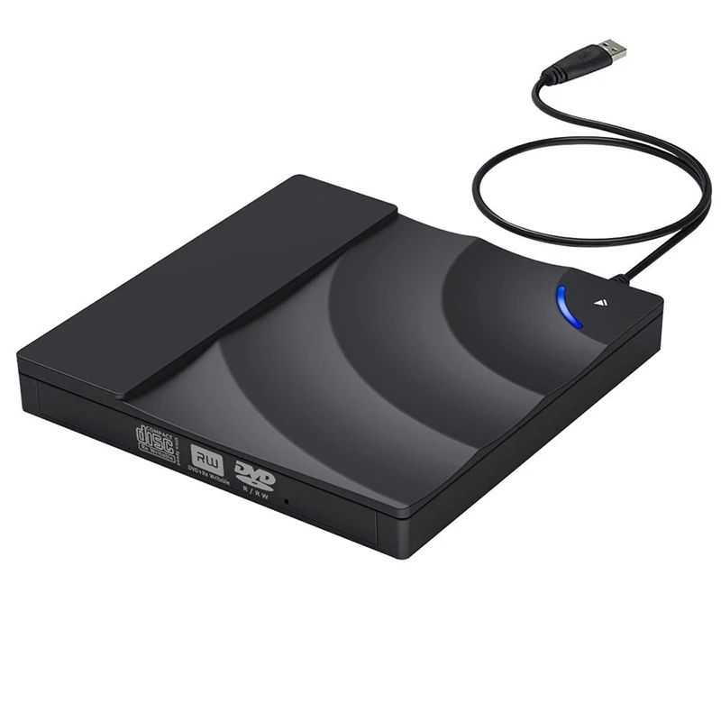 Внешний Dvd привод USB 3 0 портативный Cd устройство записи записывающее для Windows