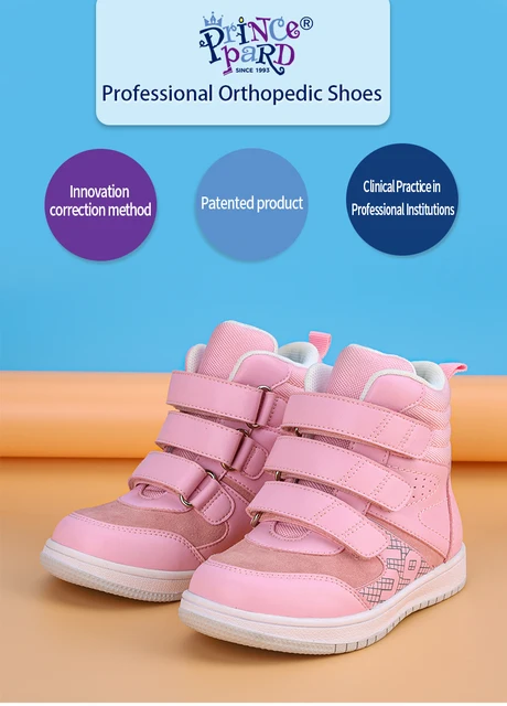 Zapatos ortopédicos para niños, zapatos correctivos altos para niños  pequeños con soporte de arco y tobillo, adecuados para piernas X/O y pies  planos