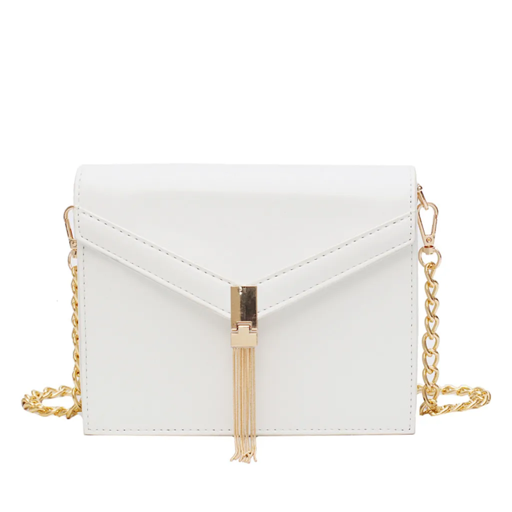 Для женщин кисточкой модный тренд дикая Сумка-почтальон через плечо, повседневная сумка женская Винтаж клапаном маленькая квадратная сумка через плечо сумка маленькая квадратная сумка