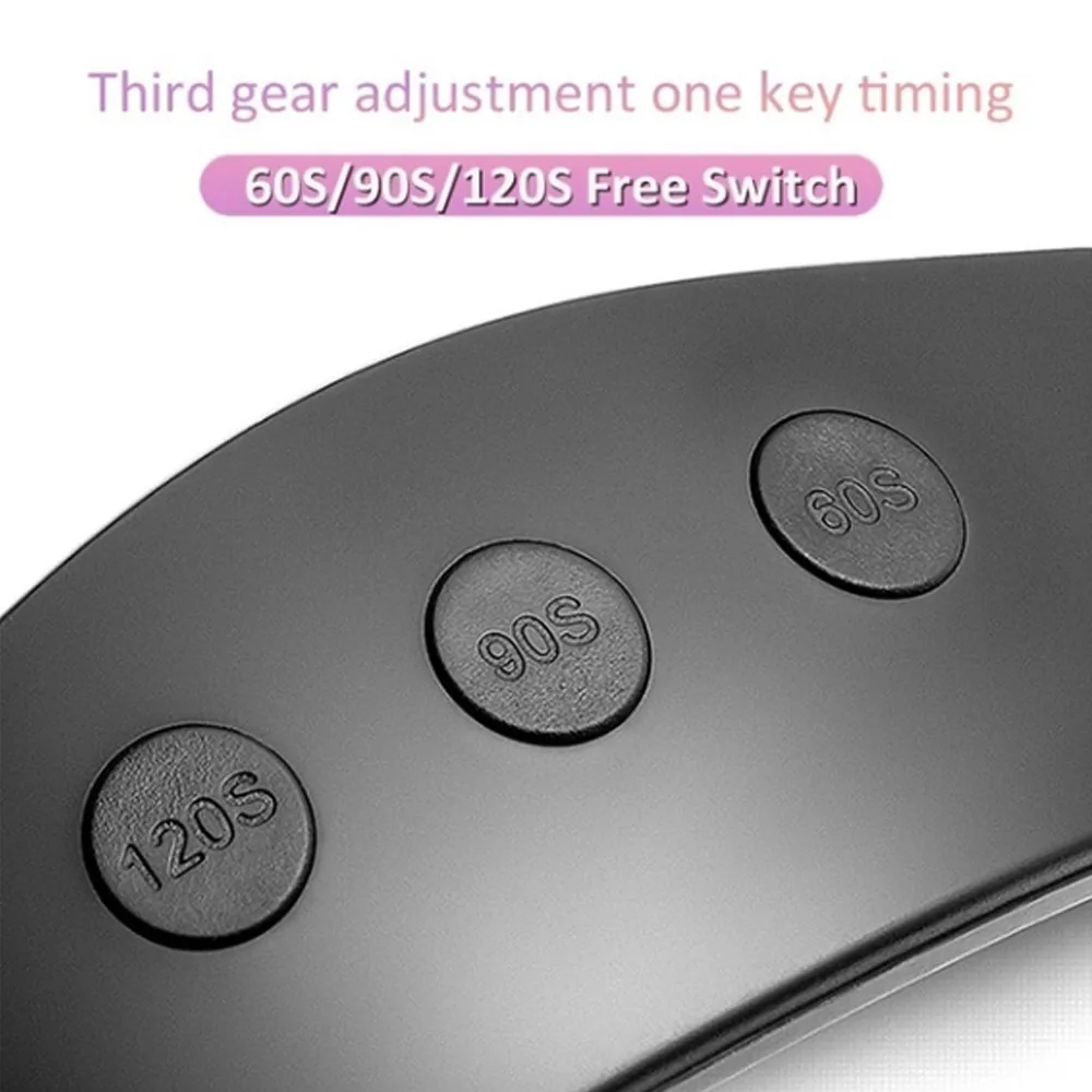 Быстрая Сушилка для ногтей ABS beauty Lighting УФ лампа для ногтей сухая мода 24 Вт Таймер интеллектуальная лампа для ногтей