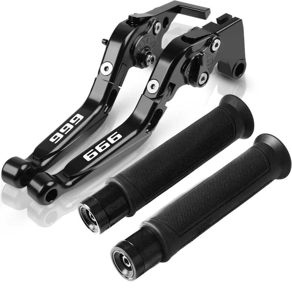Для DUCATI 999 999S 999R 2003 2004 2005 2006 CNC алюминиевые мотоциклетные регулируемые Складные Выдвижные Тормозные Рычаги Сцепления - Цвет: P With LOGO
