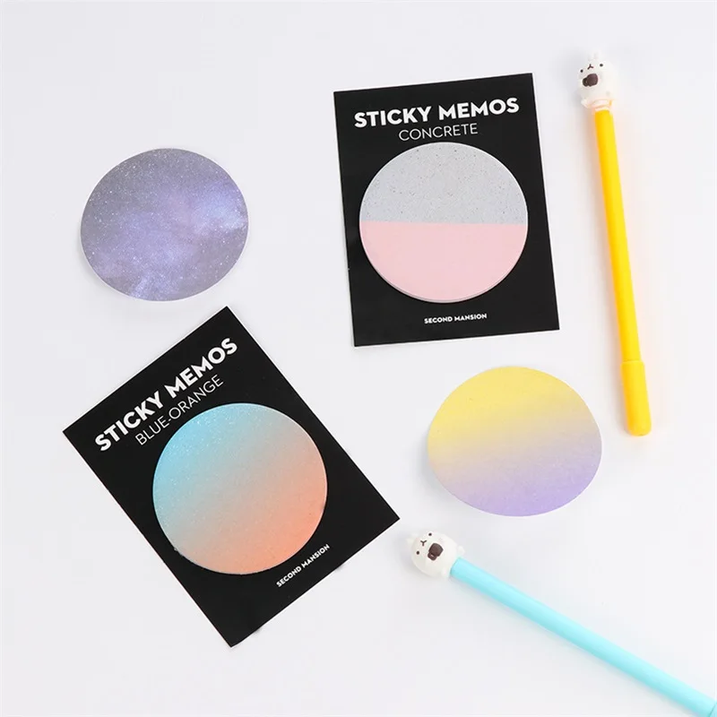 4 шт./лот Planet Sticky Notes Earth Memo Notebook канцелярские принадлежности Papelaria Escolar школьные