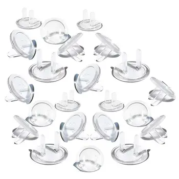 

Outlet Plug Covers (50 Pack) Ultra Clear Child Proof Electrical Protector Safety Caps Electrical Socket Covers