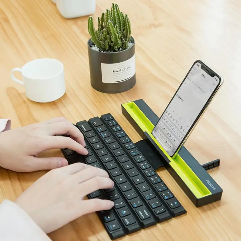 Беспроводная Bluetooth клавиатура с держателем 1 шт. | Компьютеры и офис