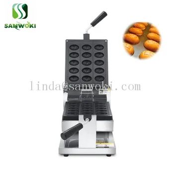 

Commercial rotary Egg Bread baker Non-stick Electric Egg Shaped Waffle Iron Machine egg puff waffle iron maker machine 110v 220v