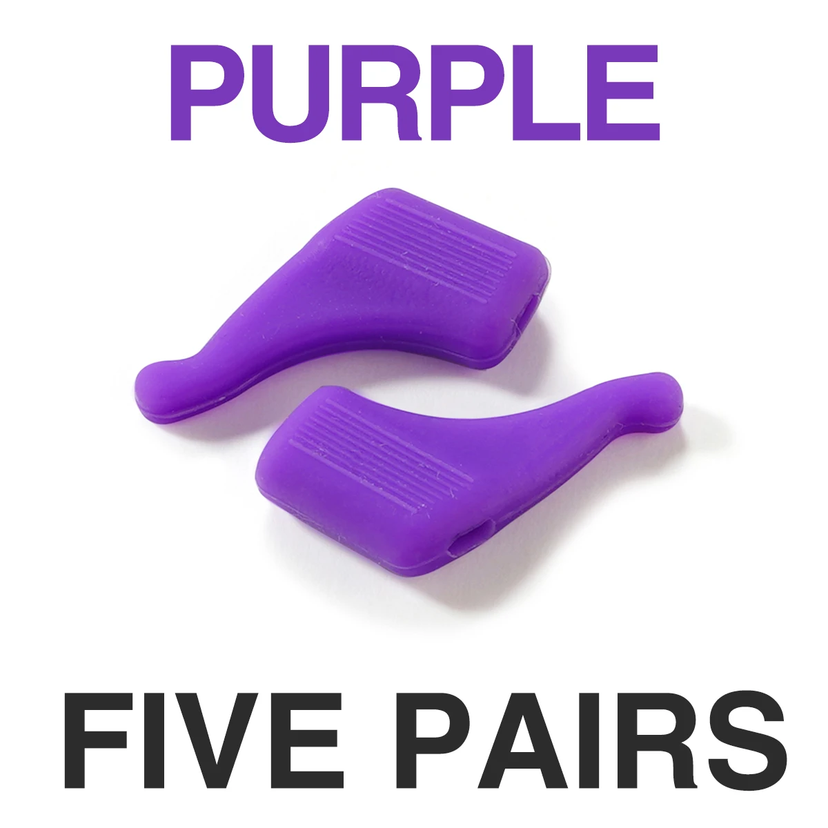 Rubber Anti-Slip Eyeglass Ear Grips – Soft Silicone Comfort Holders
