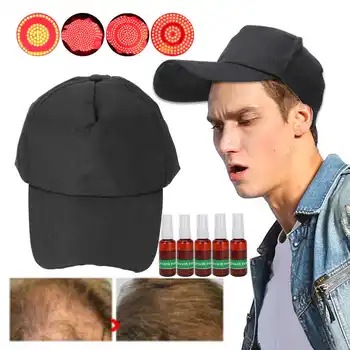 

Professional Hair Growth Hat Intelligent Oil Control Adjustable Hair Loss Treatment Therapy Instruments for Household Hair Salon