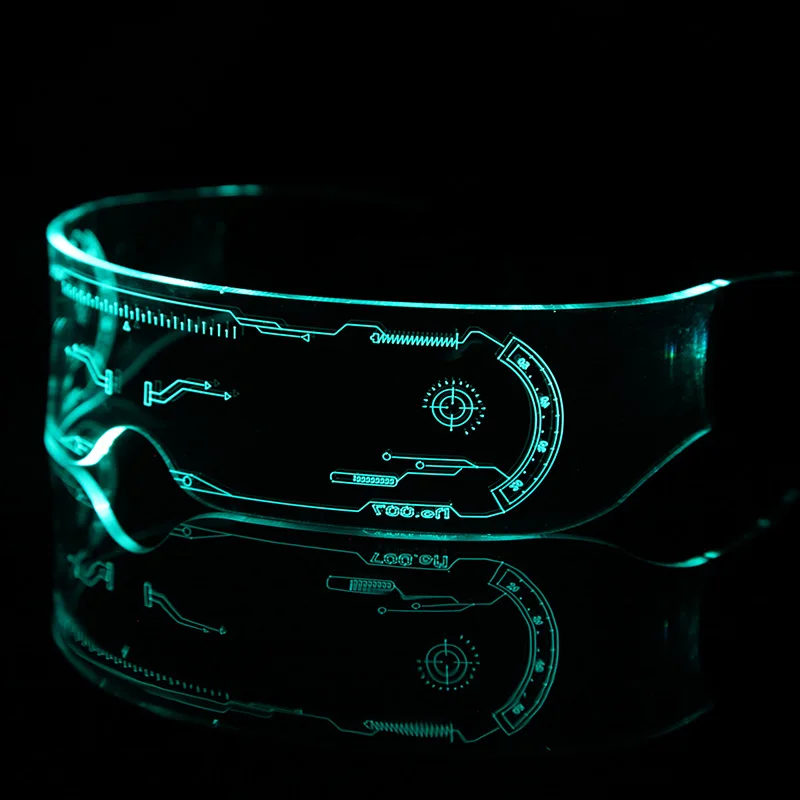 Цветные светодиодные очки Future Technology Sense классная фотогалерея научная фантастика