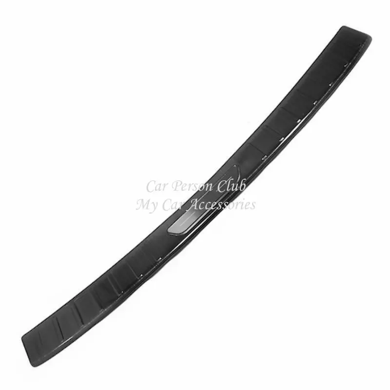 

For Volvo S60 2019-2020 Rear Trunk Plate Cover Tail Door Welcome Sill Pedal Guard Scuff Strip Trims Stainless Car Accessories