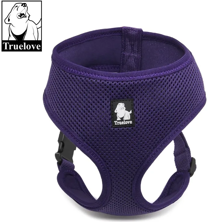 Truelove Breathable Nylon Mesh Dog Harness - Comfortable Walking Gear for Small to Medium Dogs