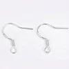 Mibrow 50pcs/lot S925 Sterling Silver Earring Hooks KC Gold Silver Ear Studs Ear Hooks Wire For Earrings Jewelry Making Findings ► Photo 2/5