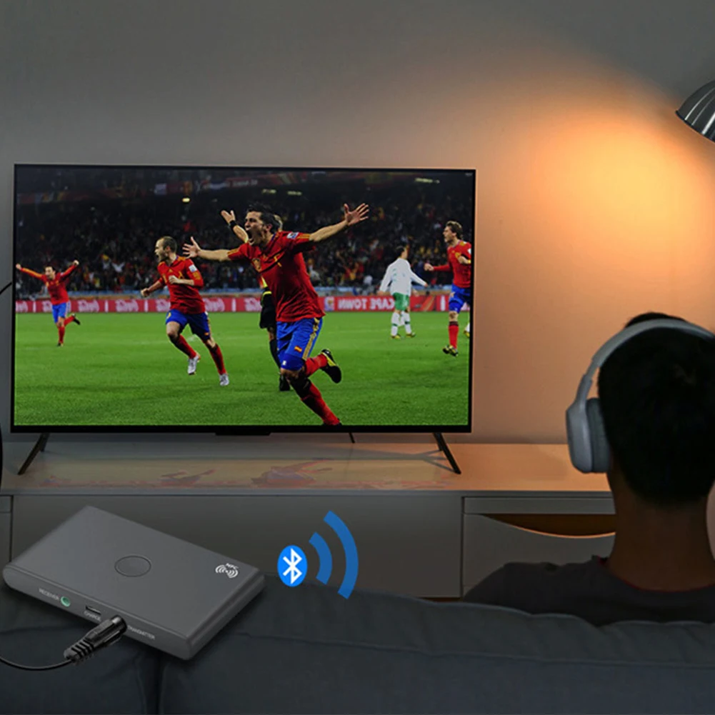 TX6 bluetooth-приемник адаптер для ТВ передатчик наушников портативный музыкальный стерео 2 в 1 беспроводной аудио