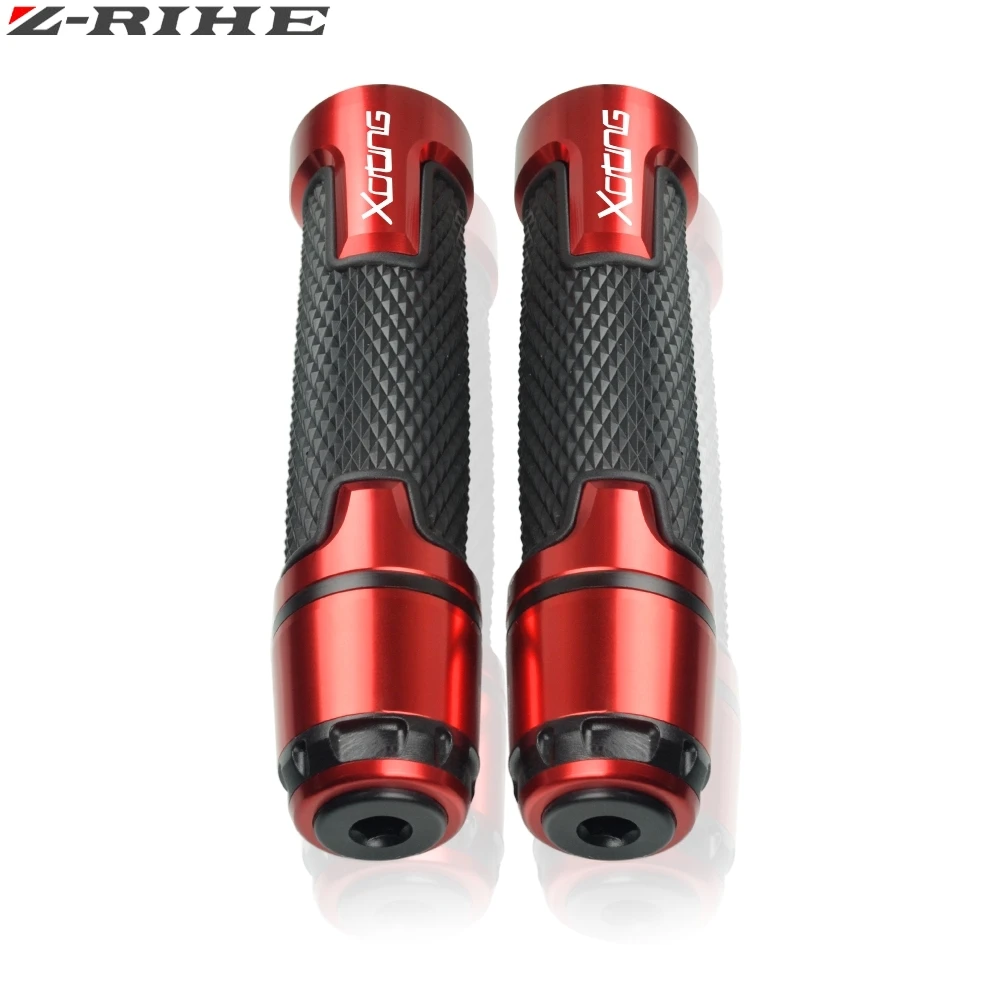 Для kycco xciting 200 300 400 500 7/" на руль мотоцикла или штыри ЧПУ резиновый гелевый кожаный чехол-бампер с сцепление Универсальный красные, синие золотистый и черный, оранжевый